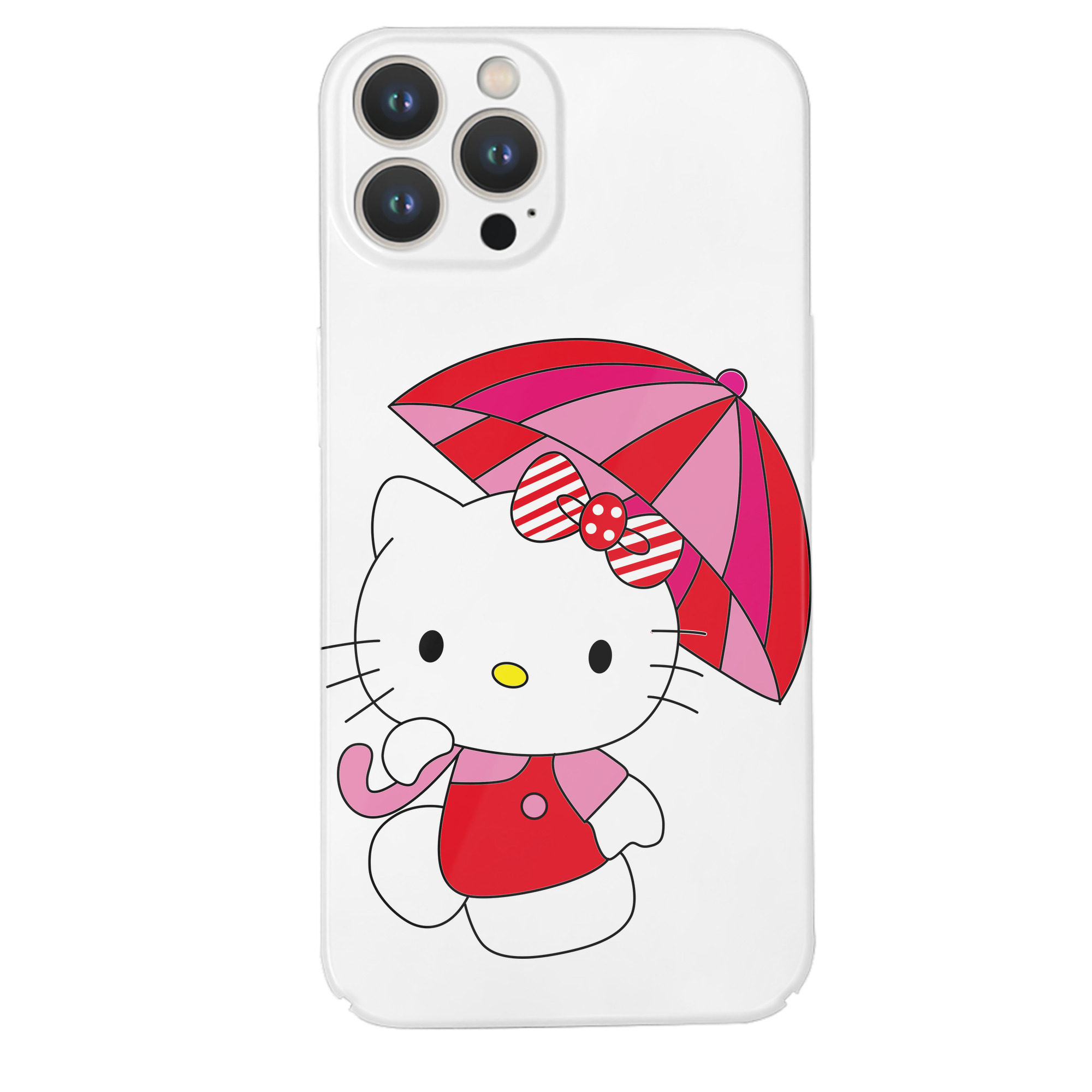 （画像用） Hello Kitty ハローキティ 【iPhone 14シリーズ対応】ハードケース